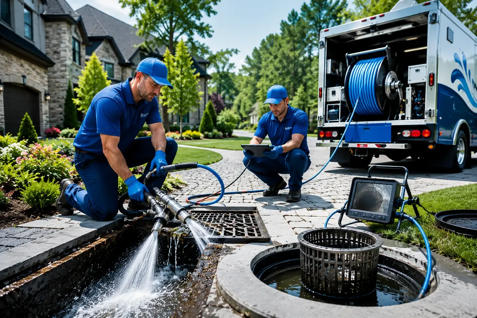 Local outdoor drain cleaning professionals in Helmetta, NJ