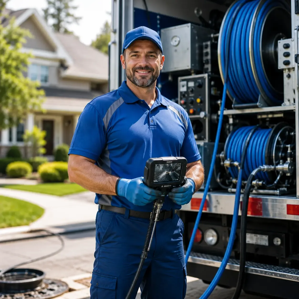 Local outdoor drain cleaning specialists in Helmetta, NJ